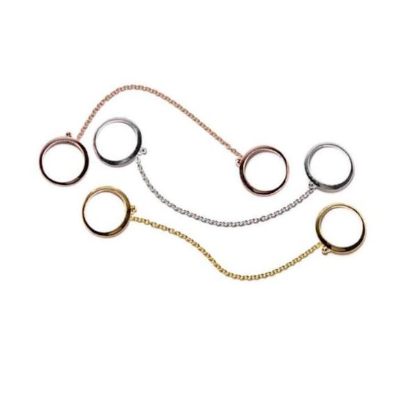 Pamela Love Sterling silver "double suspension" ring - Picture 7 of 7